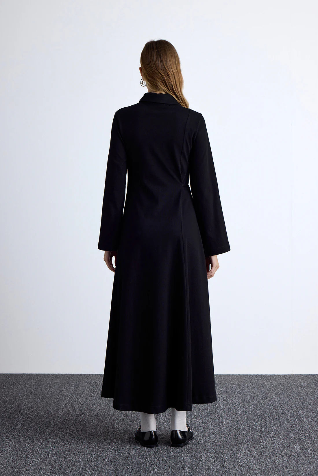 Premium Knitted Collared Dress