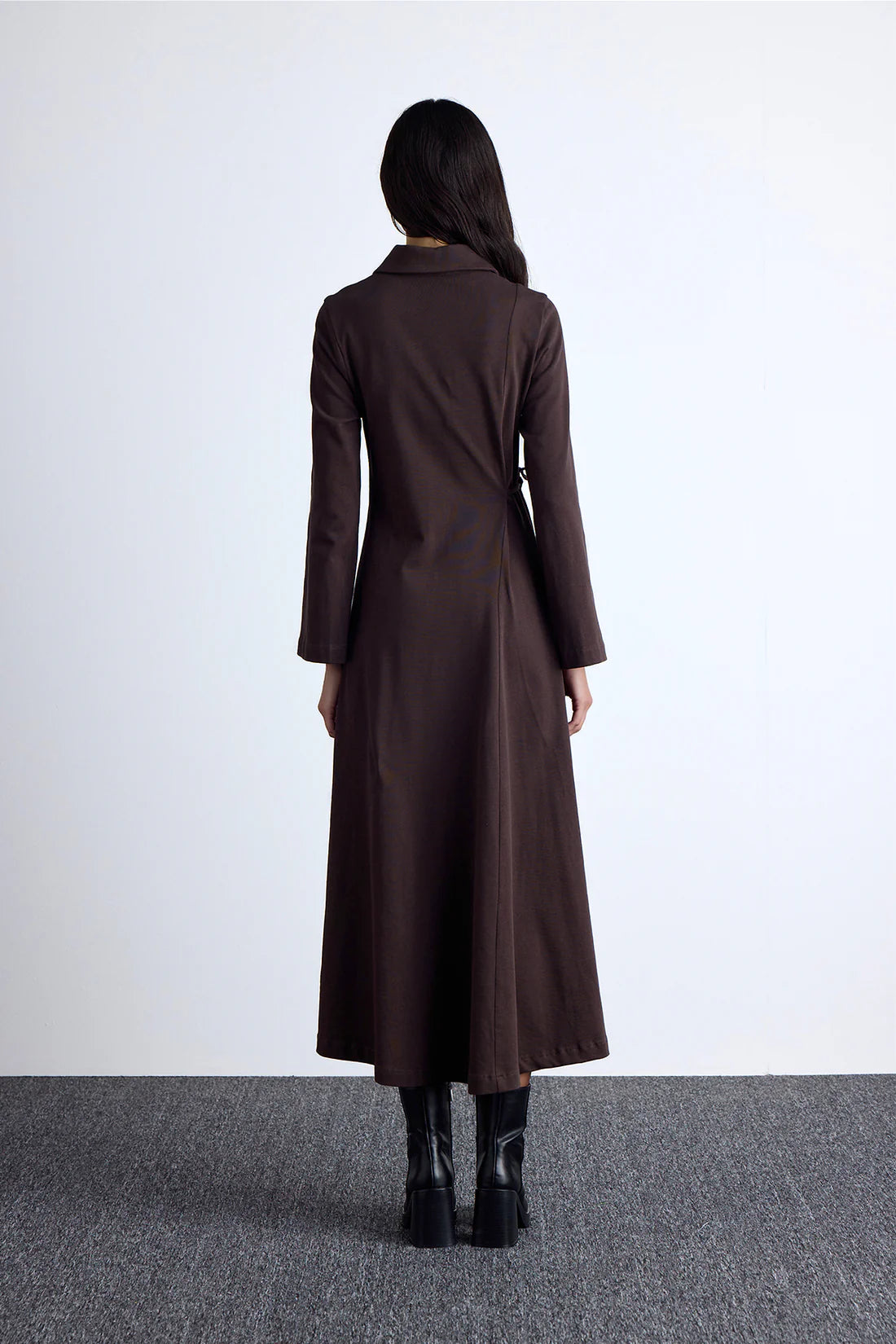 Premium Knitted Collared Dress