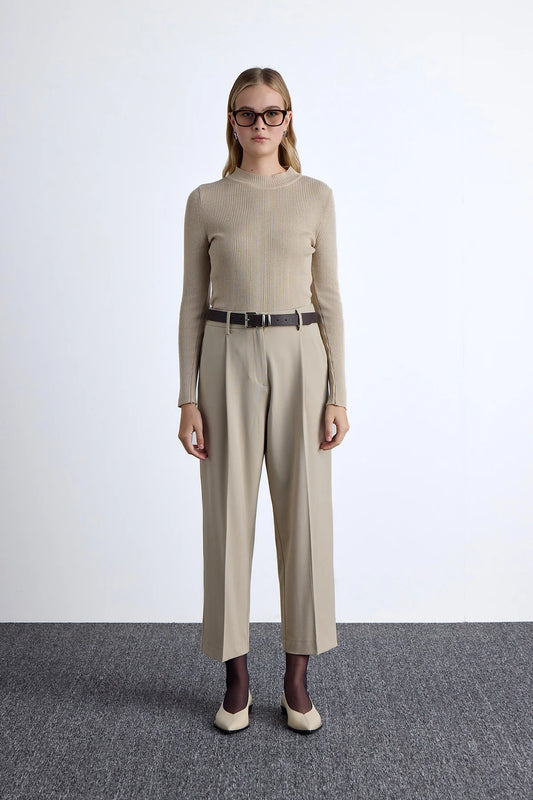 Classic Pleated Pants