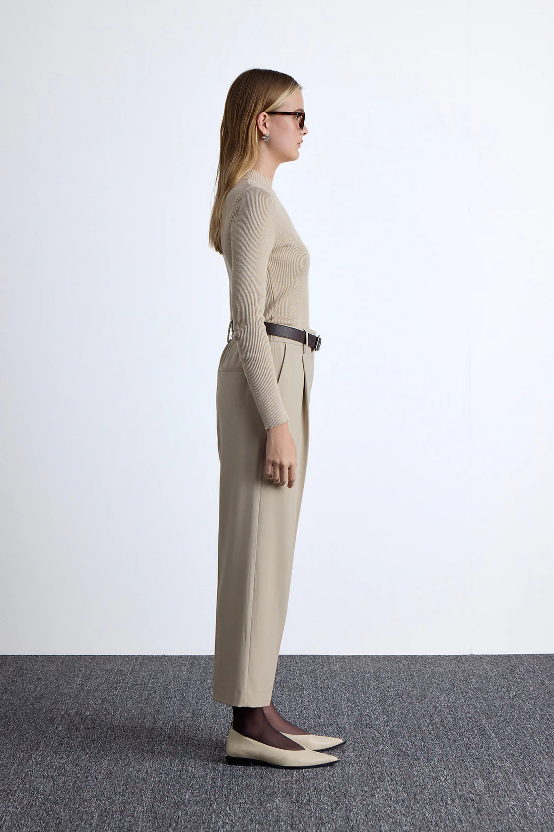 Classic Pleated Pants