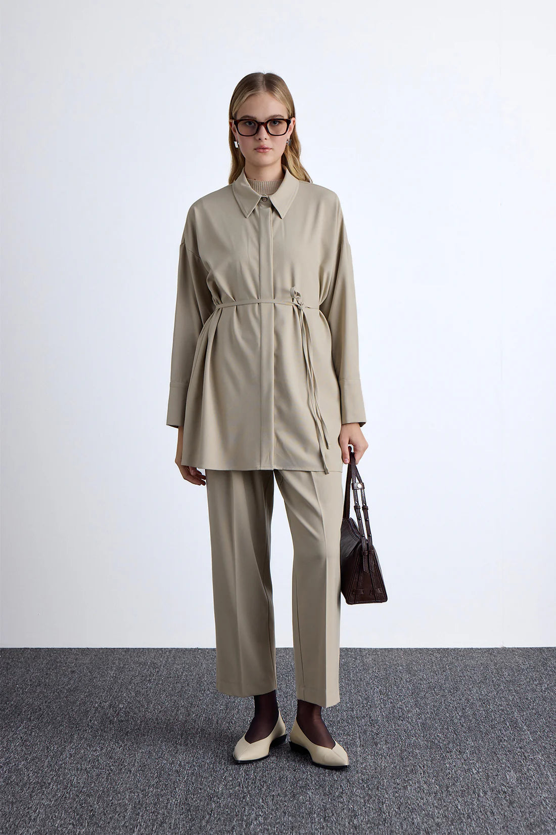 Classic Pleated Pants