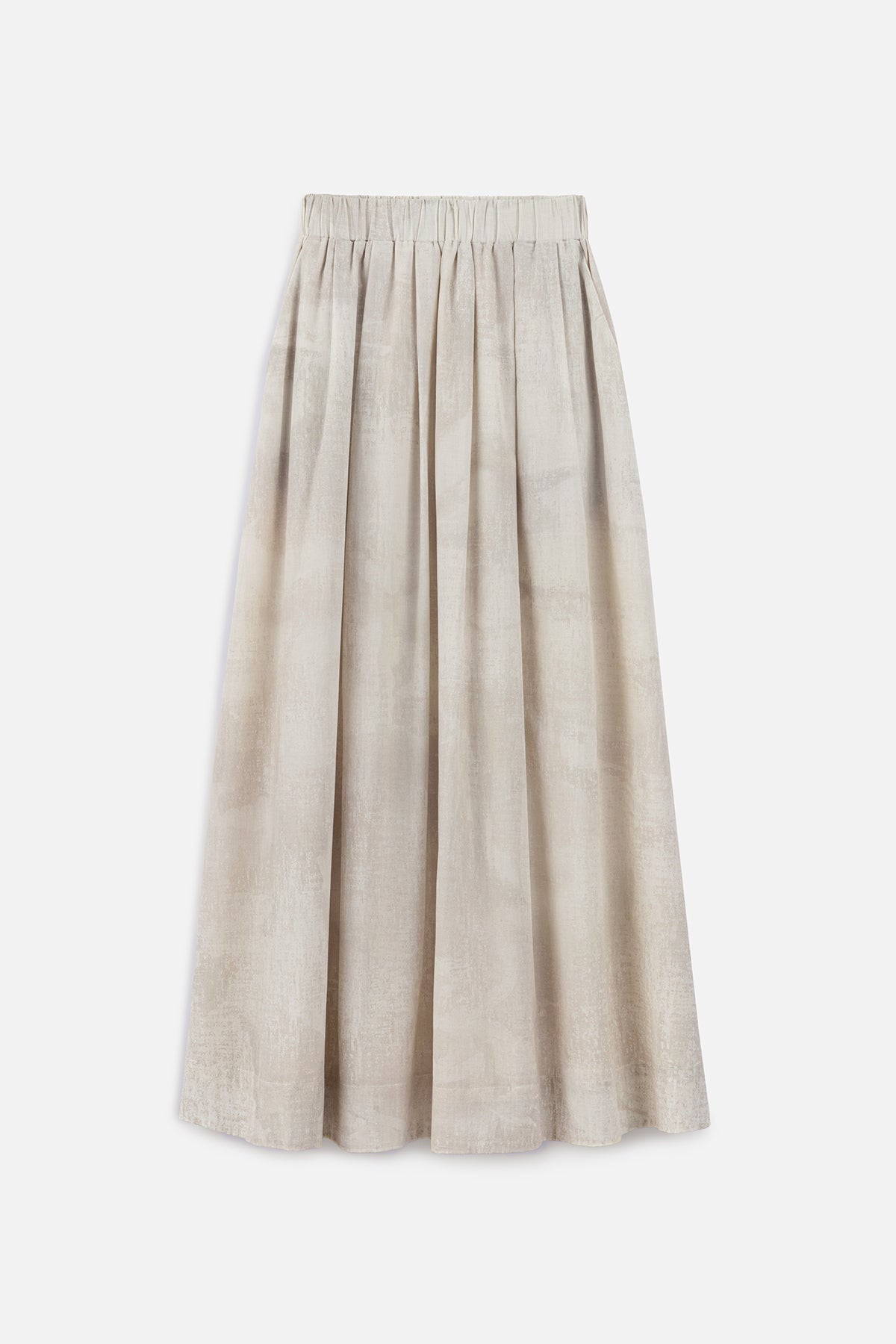 Lightweight Patterned Cotton Skirt