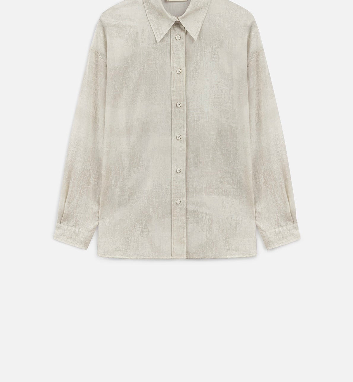 Lightweight Patterned Cotton Shirt